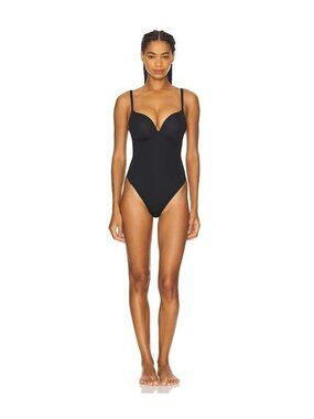 NWT Skims Ultimate Body Push up Thong Bodysuit ONYX BLACK SIZE XS 198310622750